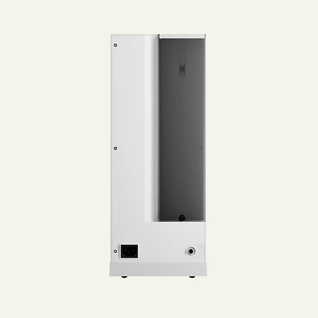 Compact Shun Studio Coffee Maker Moonlight White design close-up