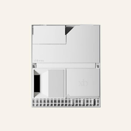 Shun Studio Coffee Machine Moonlight White brewing coffee