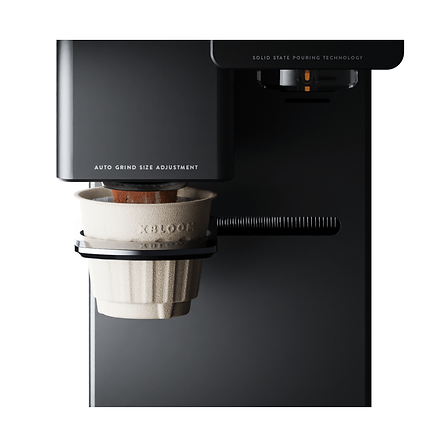 Shun Coffee Machine Galaxy Black water reservoir view