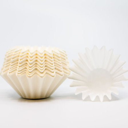 White Shun coffee filter papers, pack of 100