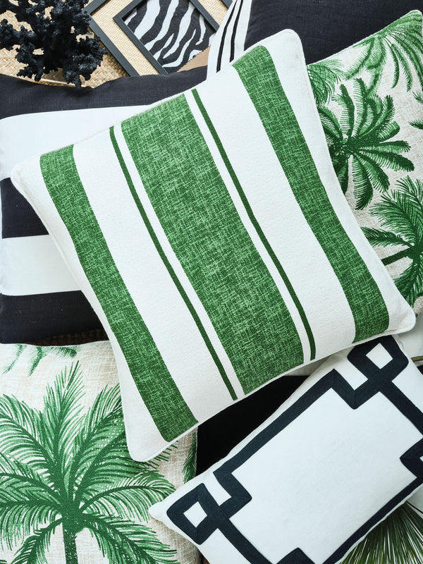 Bedford Green 50x50 - Luxurious Cotton Print Discover the Bedford Green 50x50 cushion, crafted from 100% cotton with elegant printed designs and stylish piping.