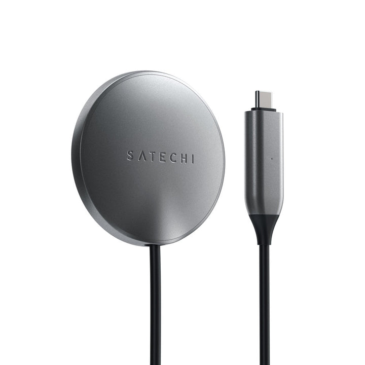Satechi USB-C Magnetic Wireless Charging Cable Take advantage of magnetic charging with the Satechi USB-C Magnetic Wireless Charging Cable. Featuring a built-in wireless charging module that quickly charges your iPhone up to 7.5W, plus its convenient magn