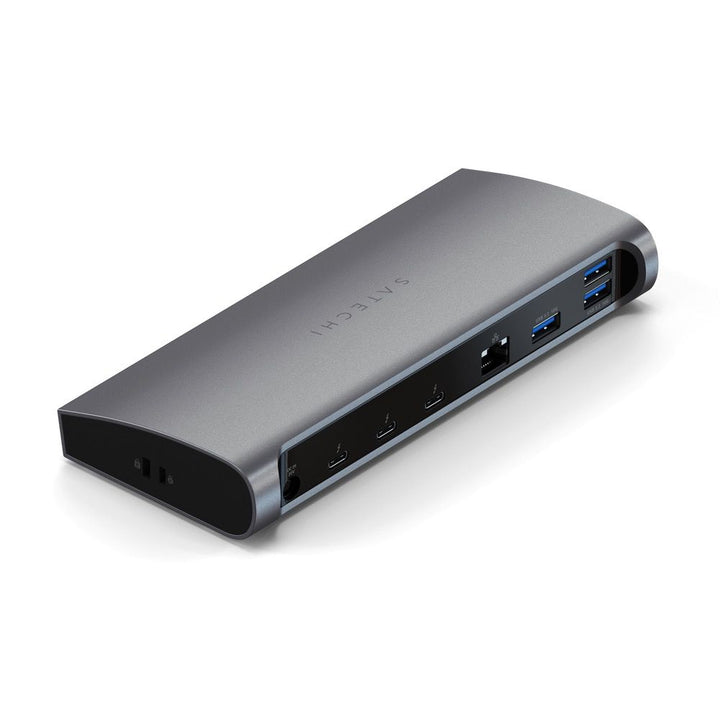 Satechi Thunderbolt 4 Dock (Space Grey) Take your workspace to the next level with the Satechi Thunderbolt 4 Dock, featuring all-new Thunderbolt 4 technology that offers better flexibility and versatility for your entire setup. With a multitude of ports i