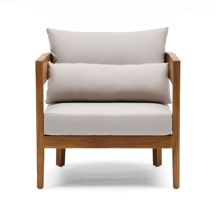 Avoca Outdoor Chair Natural & Stone