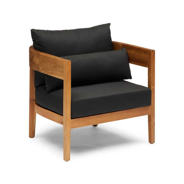 Avoca Outdoor Chair Natural & Black