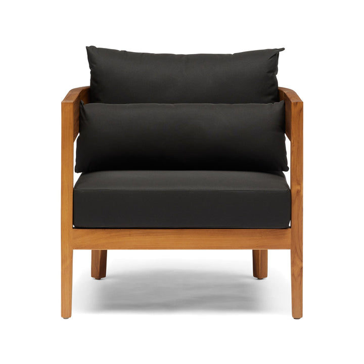 Avoca Outdoor Chair Natural & Black