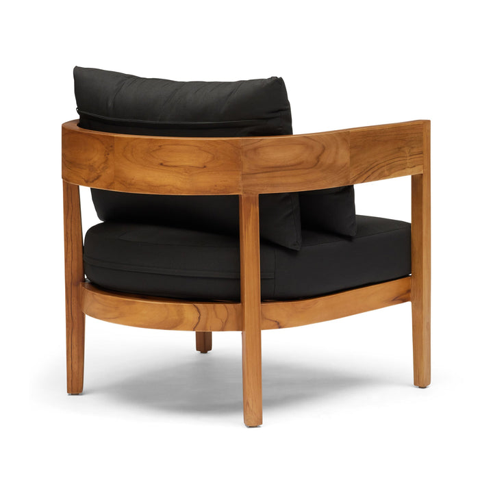 Avoca Outdoor Chair Natural & Black