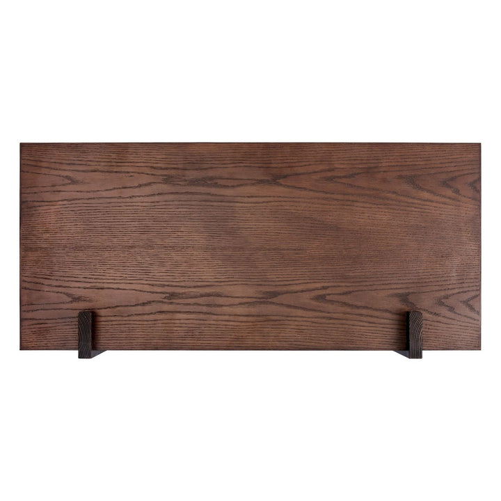 Audo Corbel Desk Shelf by Audo Copenhagen - The Corbel Wall Desk is a versatile and stylish solution for remote work and compact home settings. Inspired by weight-bearing architectural brackets, this desk features solid wood edges and a smooth linoleum su