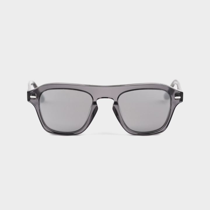 Vaanyard COVENANT. Storm Grey | Silver Flash Sunglasses