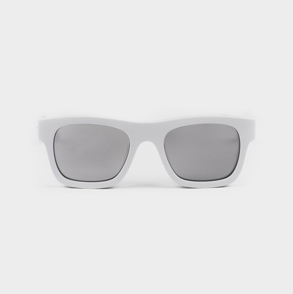 Vaanyard INFORMER. Concrete Gloss | Silver Flash Sunglasses