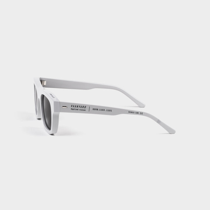 Vaanyard INFORMER. Concrete Gloss | Silver Flash Sunglasses