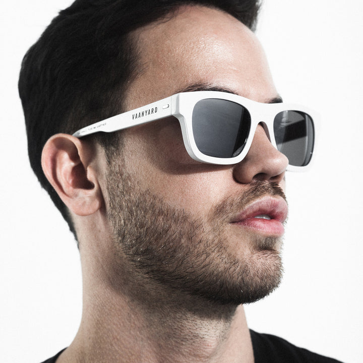 Vaanyard INFORMER. Concrete Gloss | Silver Flash Sunglasses