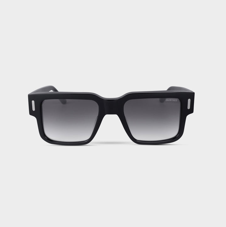 Vaanyard MONOLITH. Black Gloss | Grey Gradient Sunglasses
