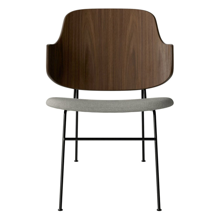 The Penguin Timber Lounge Chair by Audo Copenhagen - The Penguin Lounge Chair is a mid-century masterpiece. Reclining and harmonious, but with plenty of boldness, it is characterised by calmness and balance. Sitting in this deep, low chair feels comfortab