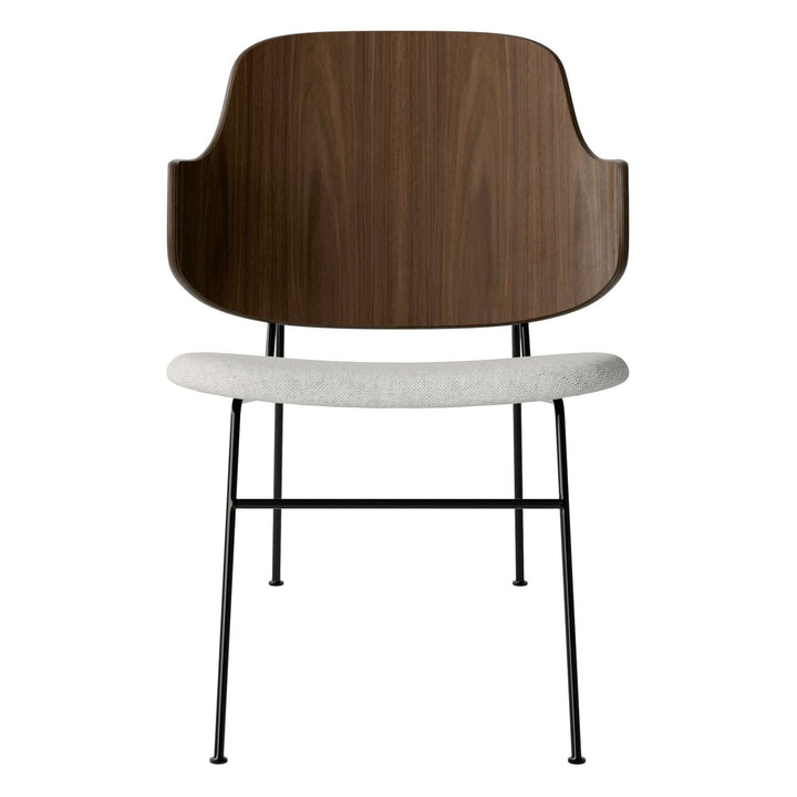 The Penguin Timber Lounge Chair by Audo Copenhagen - The Penguin Lounge Chair is a mid-century masterpiece. Reclining and harmonious, but with plenty of boldness, it is characterised by calmness and balance. Sitting in this deep, low chair feels comfortab