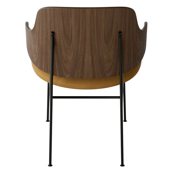 The Penguin Timber Lounge Chair by Audo Copenhagen - The Penguin Lounge Chair is a mid-century masterpiece. Reclining and harmonious, but with plenty of boldness, it is characterised by calmness and balance. Sitting in this deep, low chair feels comfortab