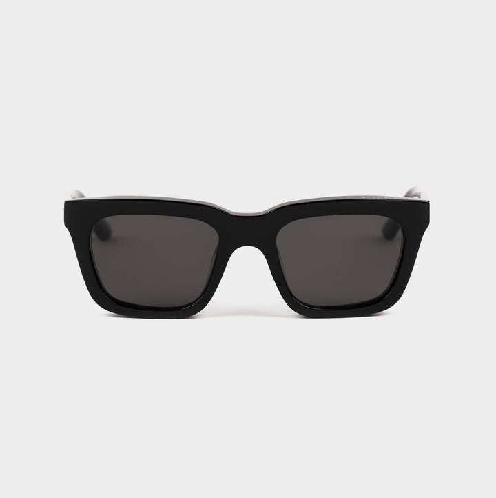 Vaanyard PRIME TIME. Black Gloss | Grey Polarised Sunglasses