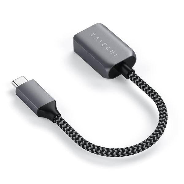 Satechi USB-C to USB 3.0 Adapter The Satechi USB-C to USB 3.0 Adapter Cable is your sleek, convenient solution to connecting USB-A devices to your USB Type-C laptop or tablet. Back up files or connect USB peripherals with ease, featuring its SuperSpeed US