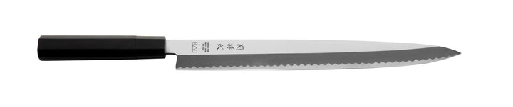 High carbon steel Yanagiba knife 30cm for precise fish slicing