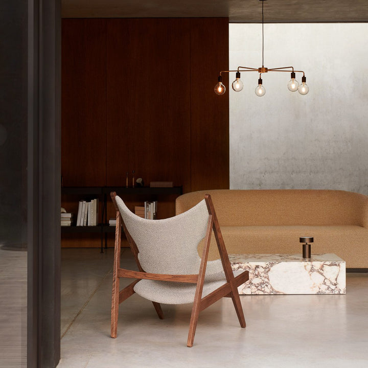 AUDO CPH (ex MENU) Plinth Low Coffee Table, Rose Marble Calacatta Viola by Audo Copenhagen - As versatile as it is timeless, the marble Plinth serves the dual purpose of being a beautiful, sculptural piece on its own and highlighting whatever objects rest