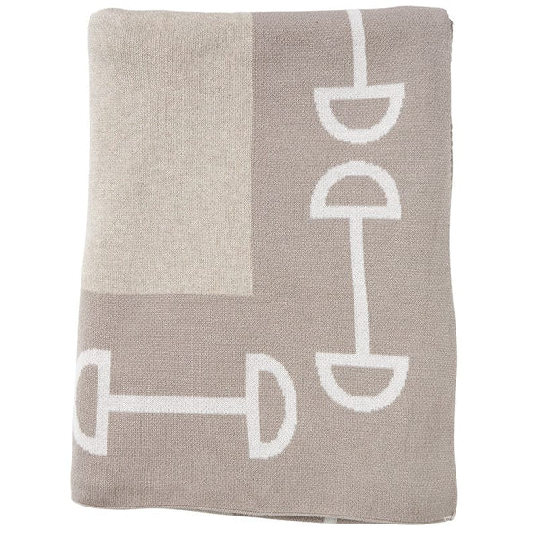 Equine Luxe Throw Beige 130x170 – Elegant Comfort Discover the Equine Luxe Throw Beige 130x170, a soft, durable cotton throw that adds elegance to any room. Perfect for snuggling!