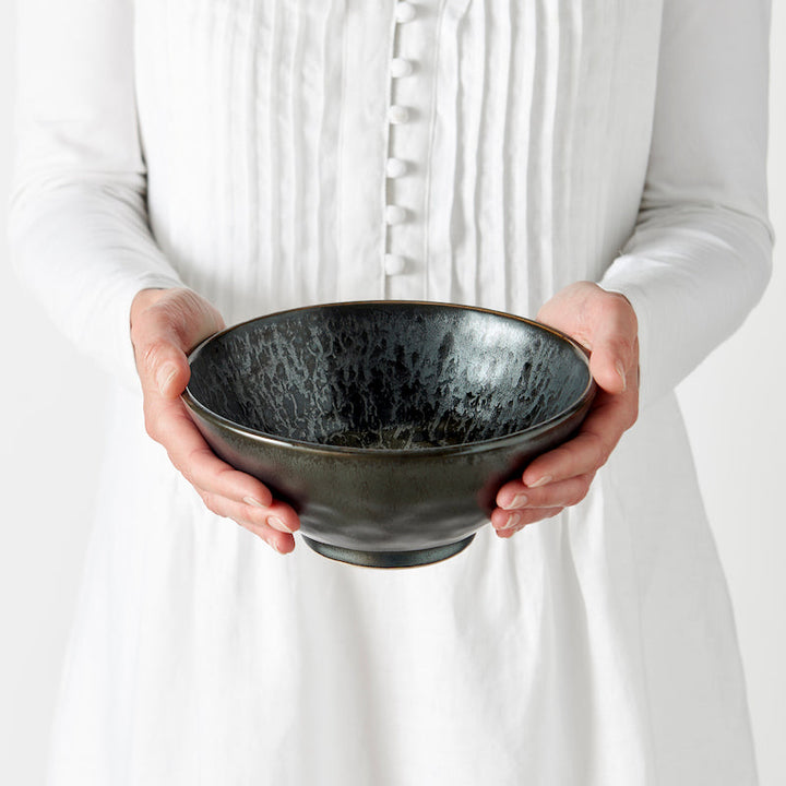 Udon Bowl, 19.5 cm, 800 ml, Black Pearl Design
