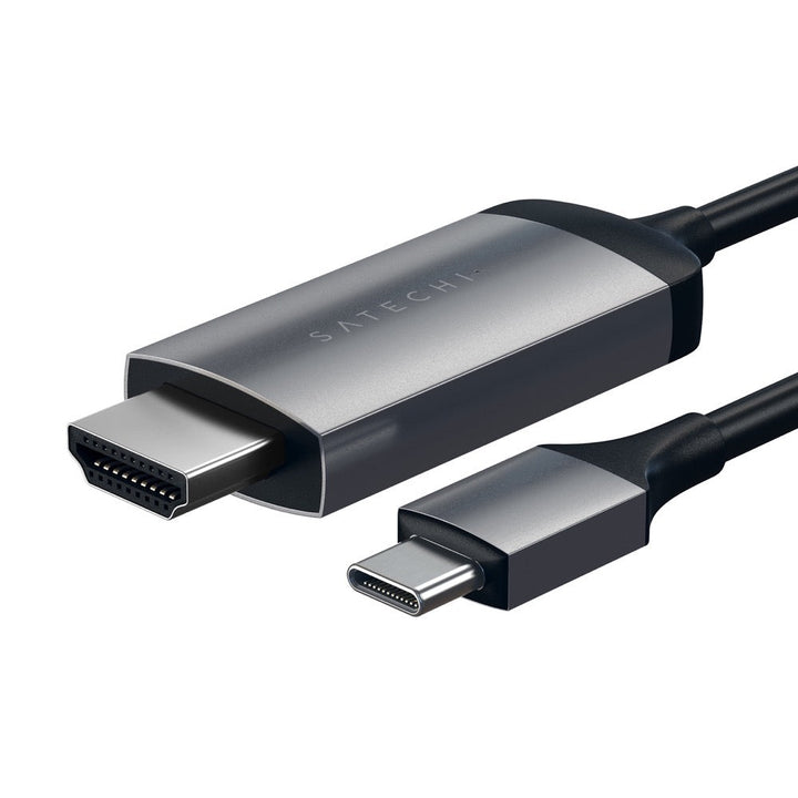 Satechi USB-C to 4K HDMI Cable (1.8 m) USB Type-C connection to HDMI 4K resolution support for crisp, clear display 60Hz refresh rate capable Flexible 1.8 m cable with sleek aluminium brushed connectors Designed for durability and lasting quality Plug & P