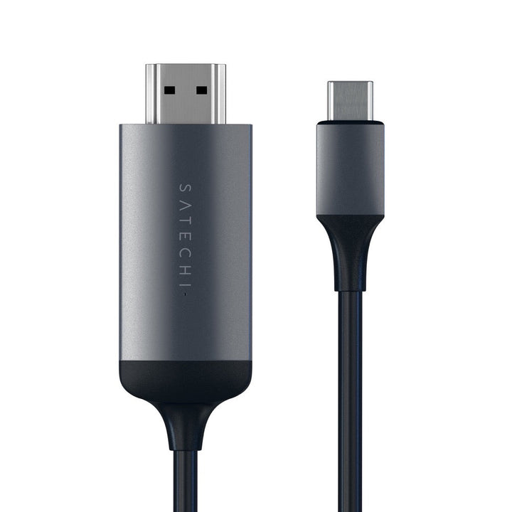 Satechi USB-C to 4K HDMI Cable (1.8 m) USB Type-C connection to HDMI 4K resolution support for crisp, clear display 60Hz refresh rate capable Flexible 1.8 m cable with sleek aluminium brushed connectors Designed for durability and lasting quality Plug & P