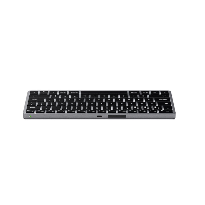 Satechi Slim X1 Bluetooth Backlit Keyboard (Space Grey) Upgrade your on-the-go setup with the Satechi Slim X1 Bluetooth Backlit Keyboard. Designed with Apple users in mind, the keyboard features a full QWERTY layout, multi-device Bluetooth connection, and