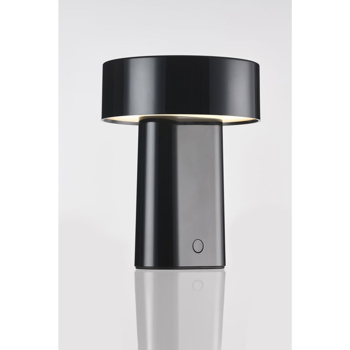 Portable Oblong Lamp Black by Zone Denmark