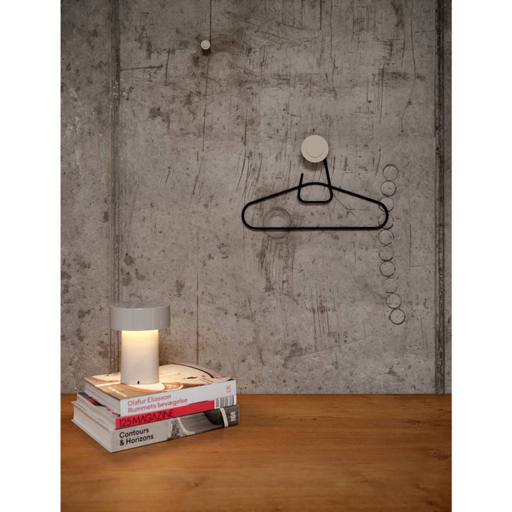 Zone Denmark Designer Oblong Lamp Warm Grey LED Light