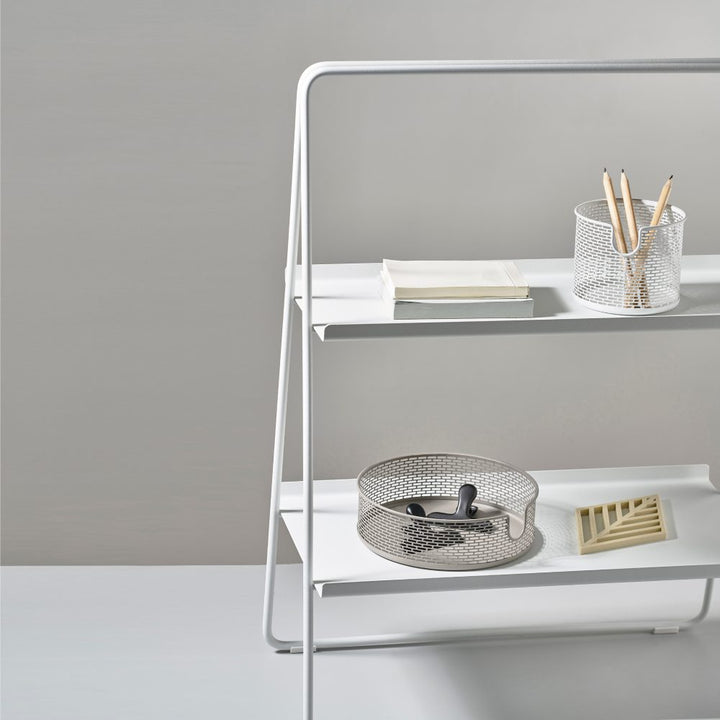  A-Table Shelf Unit, White