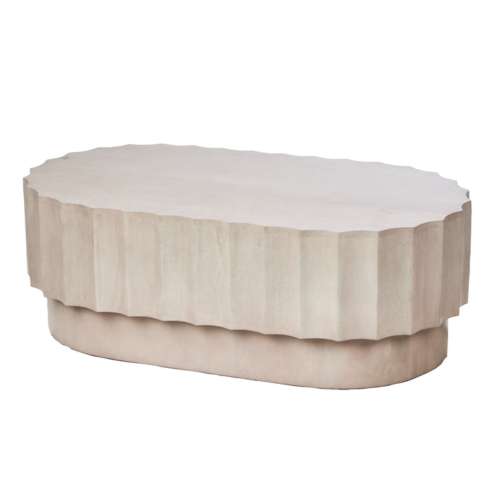 Amalfi Wyatt Coffee Table White Wash