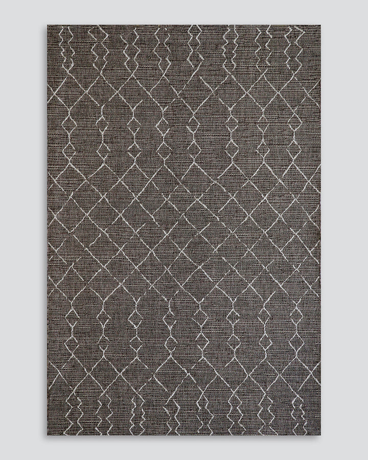 Aruba Floor Rug Featuring a textured weave with irregular linear patterning, the Arubaâ€™s golden earth tones add character and texture to a space. Suitable for use both in and outdoors, the durability and easy care features of the Aruba make it perfect o