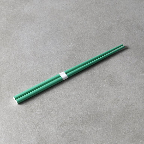 Chopsticks 23cm / Bamboo Green & White