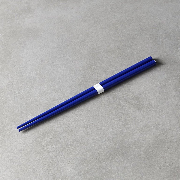 Chopsticks 23cm / Ultramarine Blue & White
