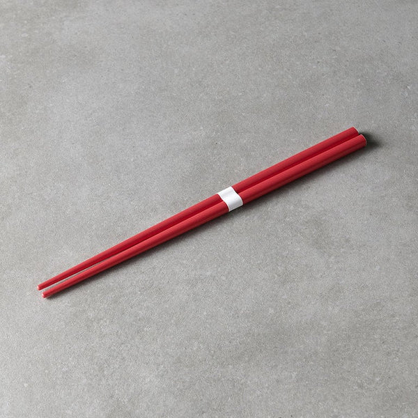 Chopsticks 23cm / Watermelon Red & White