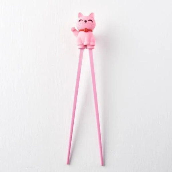 Chopsticks / Maneki Neko Pink