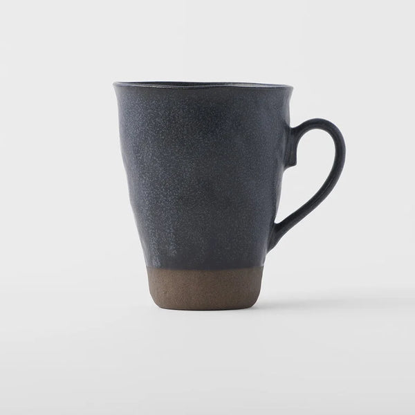 Wave Mug 300ml / Black & Bisque