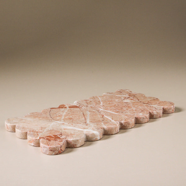 Chloe Cheeseboard Pink Lagoon