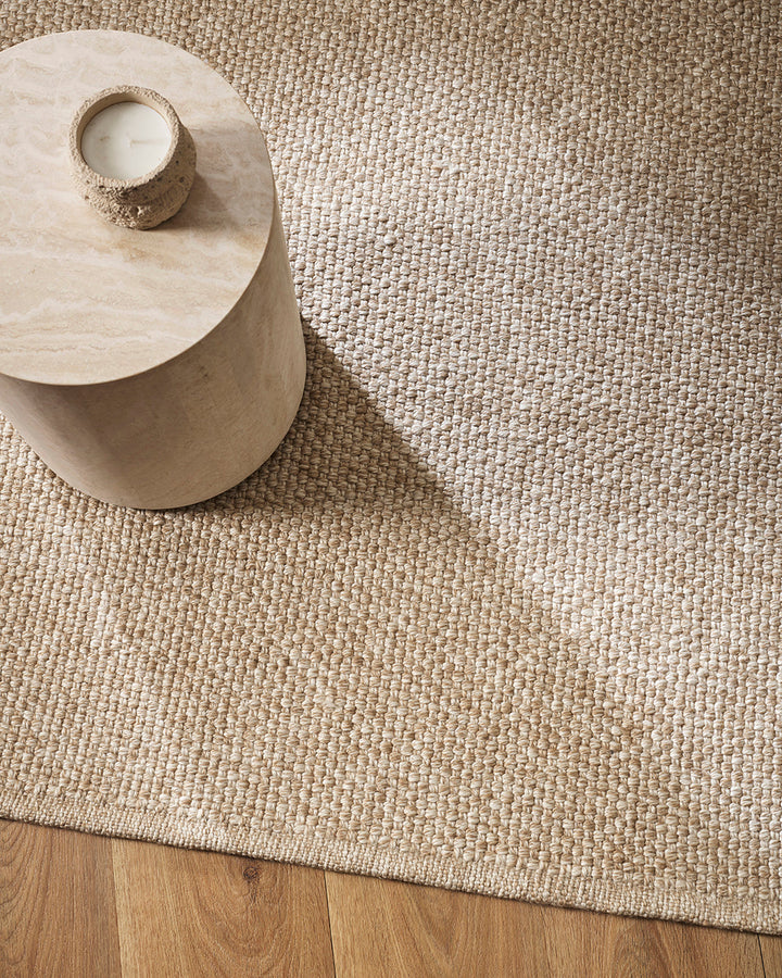 Burleigh Floor Rug Create a relaxed exterior setting with understated texture and soft charcoal tones. With the look and feel of an indoor rug, the Burleigh’s sustainable composition makes this an eco-friendly choice for refined exterior space. This piece