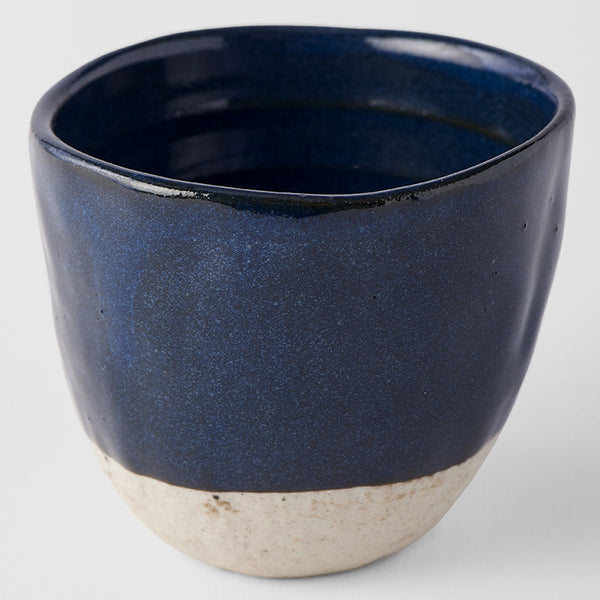 Lopsided Mug 200ml Navy Blue Glaze