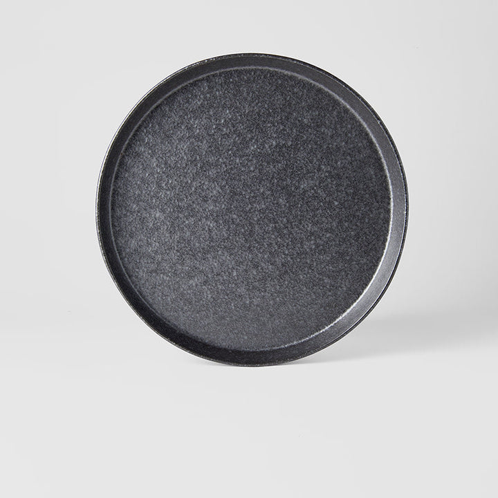 Plate High Rim 25cm Craft Black Design – BEON