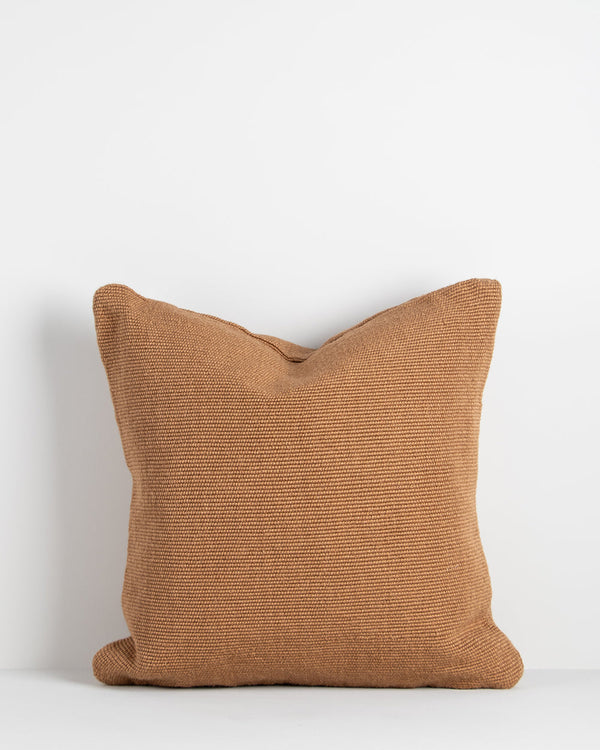 Clipper Cushion Create a coastal feel with the soothing colourway of our Clipper cushion. Woven from durable PET yarn, the Clipper’s rich textural weave and simple design makes this a versatile piece that can be paired with most cushion styles. This piece