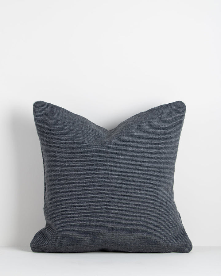 Clipper Cushion Create a coastal feel with the soothing colourway of our Clipper cushion. Woven from durable PET yarn, the Clipper’s rich textural weave and simple design makes this a versatile piece that can be paired with most cushion styles. This piece