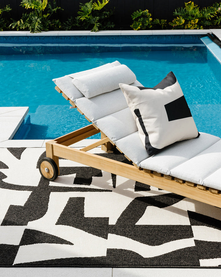 Copacabana Floor Rug Make a lasting impression with the stylish design of the Copacabana rug. Woven in a timeless ivory colourway, the dense tufting creates a lush underfoot feel, while the raised design adds a sculptural element to your space. Versatile