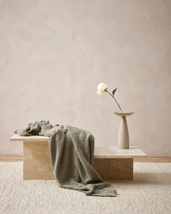 Cromwell Olive Throw