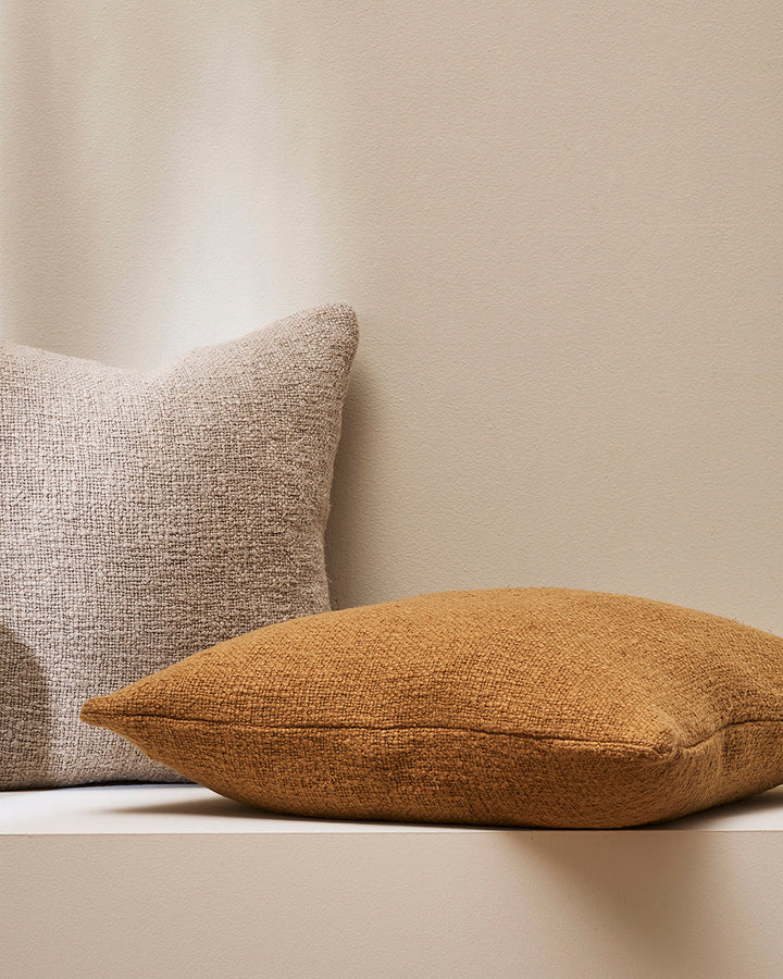 Cyprian Cushion Bring an inviting, artisan aesthetic to your interior with the exceptional texture of Cyprian. Australian Stock Buy at beon.com.au