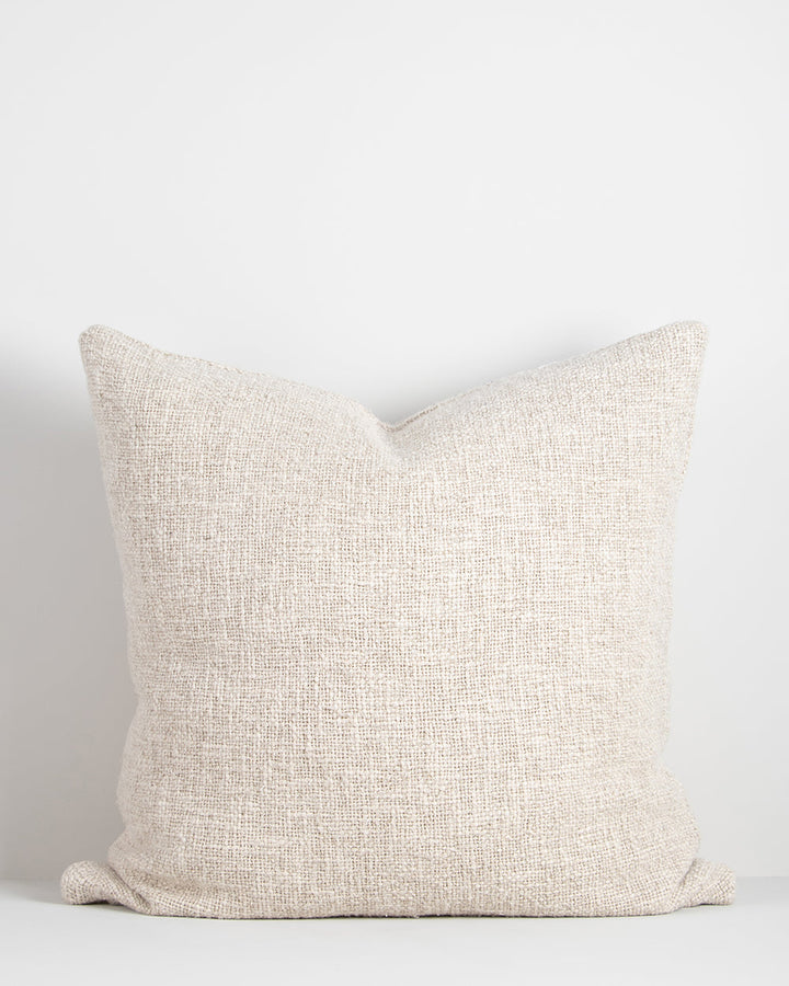 Cyprian Euro Cushion Create a calm, nurturing space with the exceptional texture of our Cyprian cushion. The generous 60x60cm size is perfect for creating cosy living and bedroom spaces. Australian Stock Buy at beon.com.au