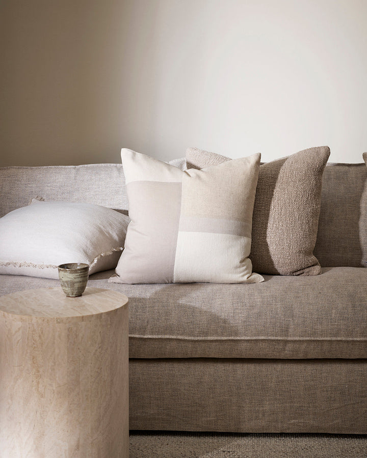 Cyprian Cushion Bring an inviting, artisan aesthetic to your interior with the exceptional texture of Cyprian. Australian Stock Buy at beon.com.au